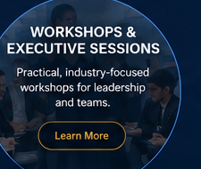 Energy-sector professionals in an AI workshop
